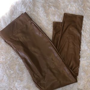 LOFT faux leather leggings